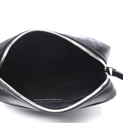 Saint Laurent Lambskin Monogram Small Lou Camera Bag Black 4 of 9
