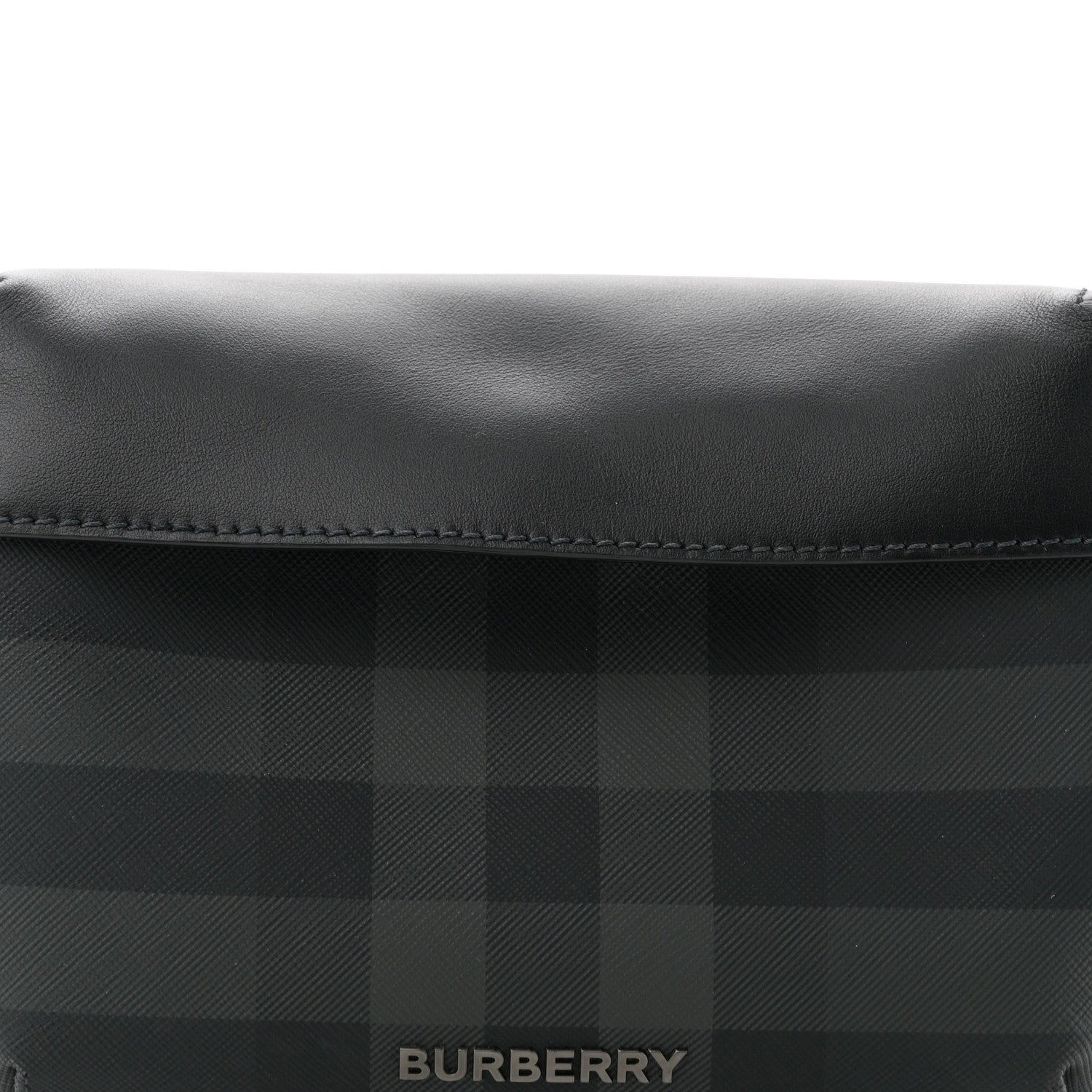 Burberry Charcoal Check Calfskin Sonny Bum Bag Charcoal 7 of 10