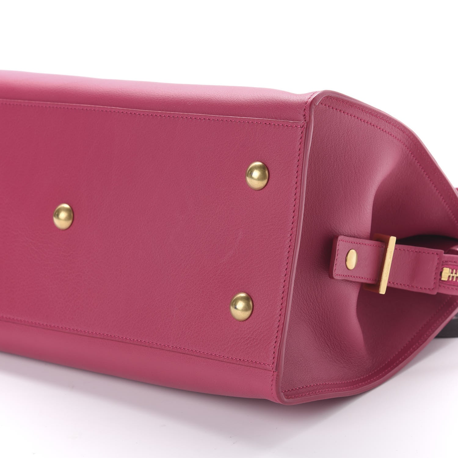 Saint Laurent Calfskin Small Classic Y Cabas Fuchsia 8 of 11