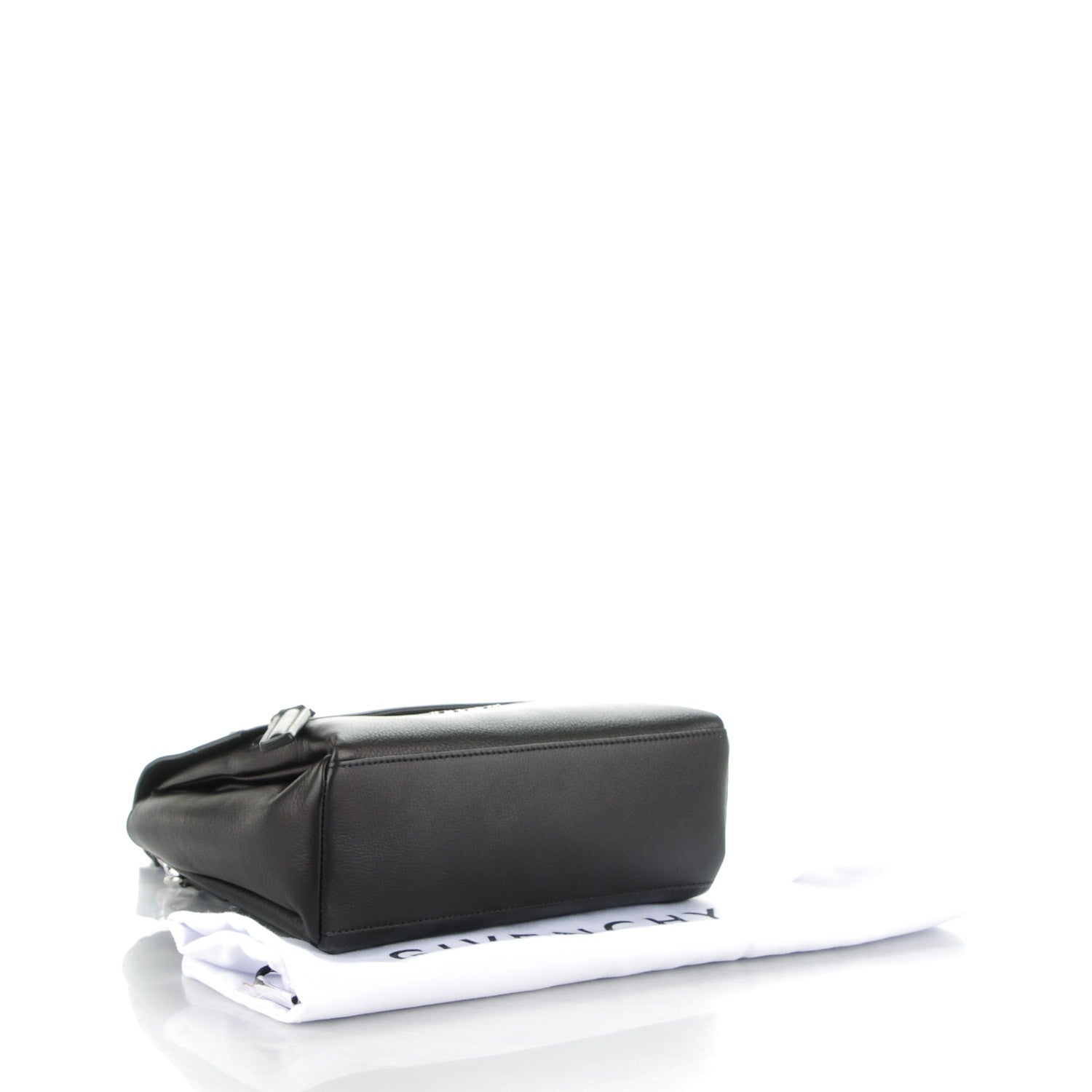 Givenchy Waxy Grained Calfskin Mini Pandora Pure Flap Bag Black 4 of 7