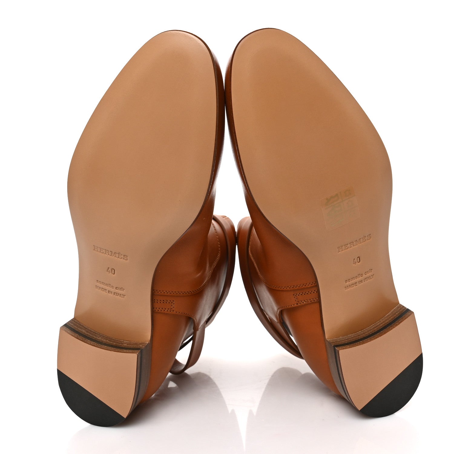 Hermes Calfskin Neo Low Boots 40 Natural 9 of 18