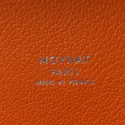 Moynat Calfskin Mini Vanity Case Clutch Scarlet Red 6 of 10