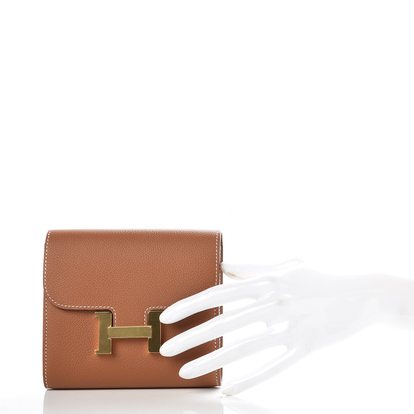 Evercolor Constance Short Wallet Gold