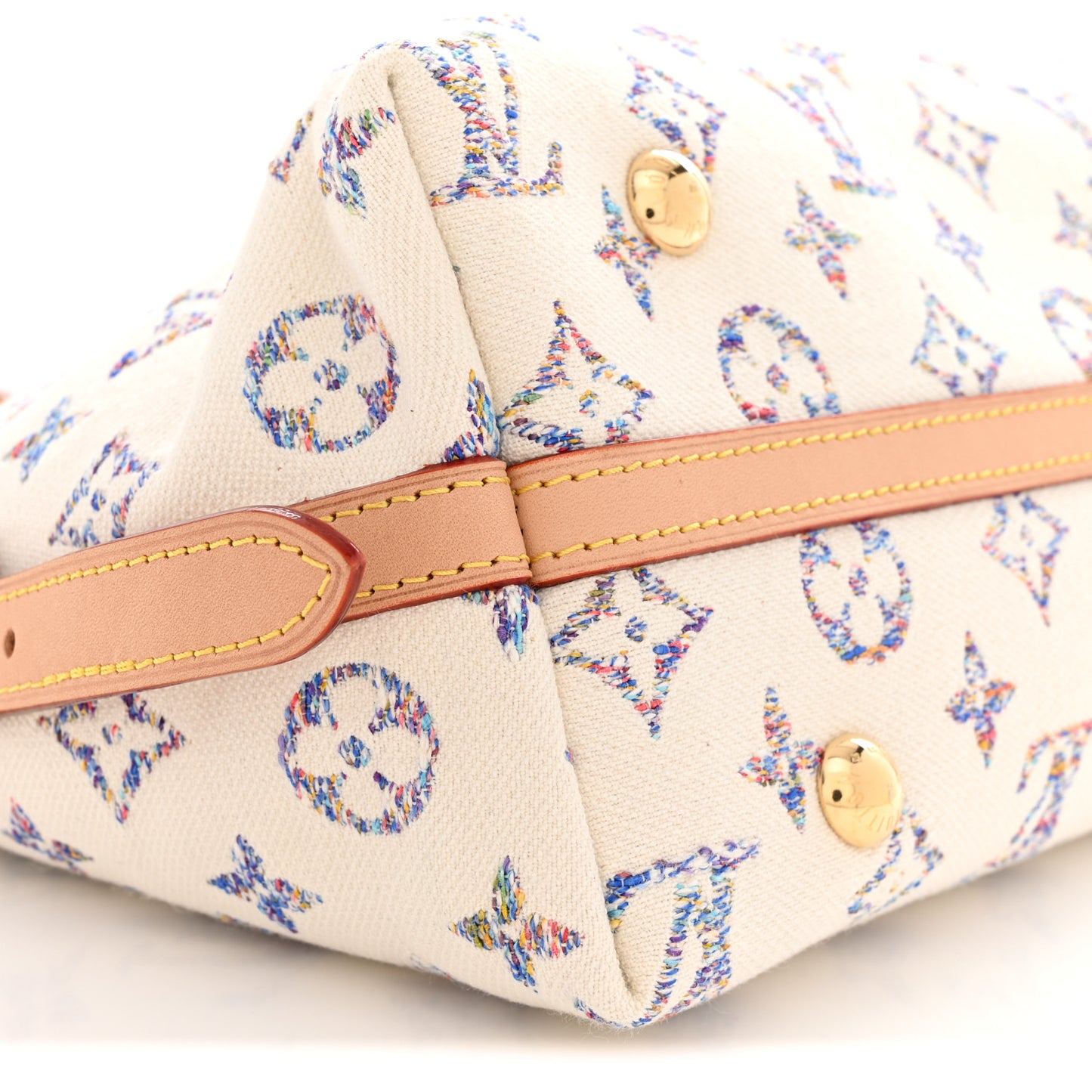 Monogram Jacquard CarryAll PM Multicolor Beige