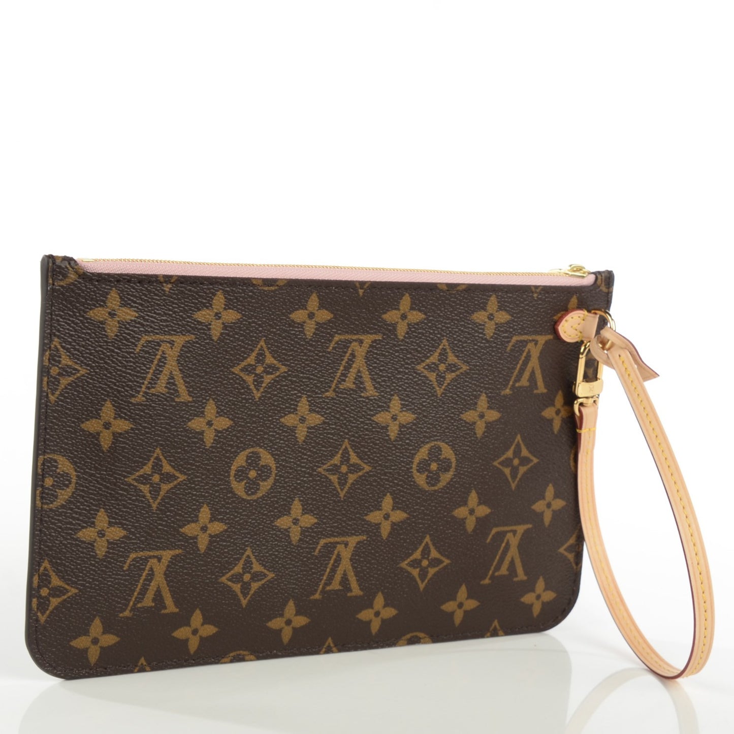Monogram Neverfull MM GM Pochette Rose Ballerine