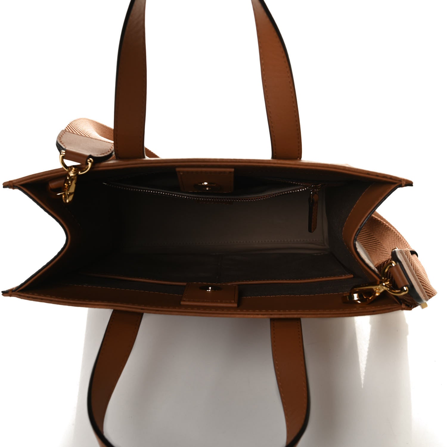 MCM Visetos Klassik Tote Cognac 7 of 10