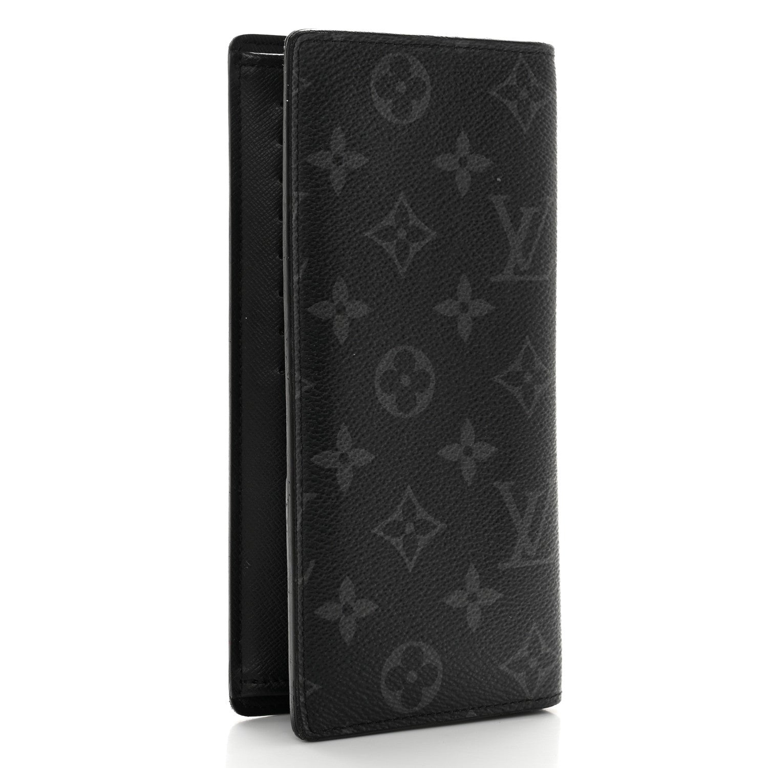 Louis Vuitton Monogram Eclipse Brazza Wallet 3 of 7