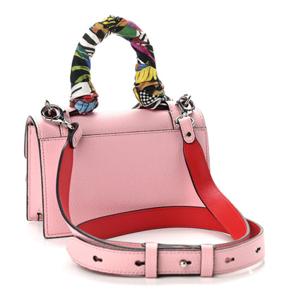Christian Louboutin Grained Calfskin Mini Elisa Top Handle Bag Pink 2 of 8