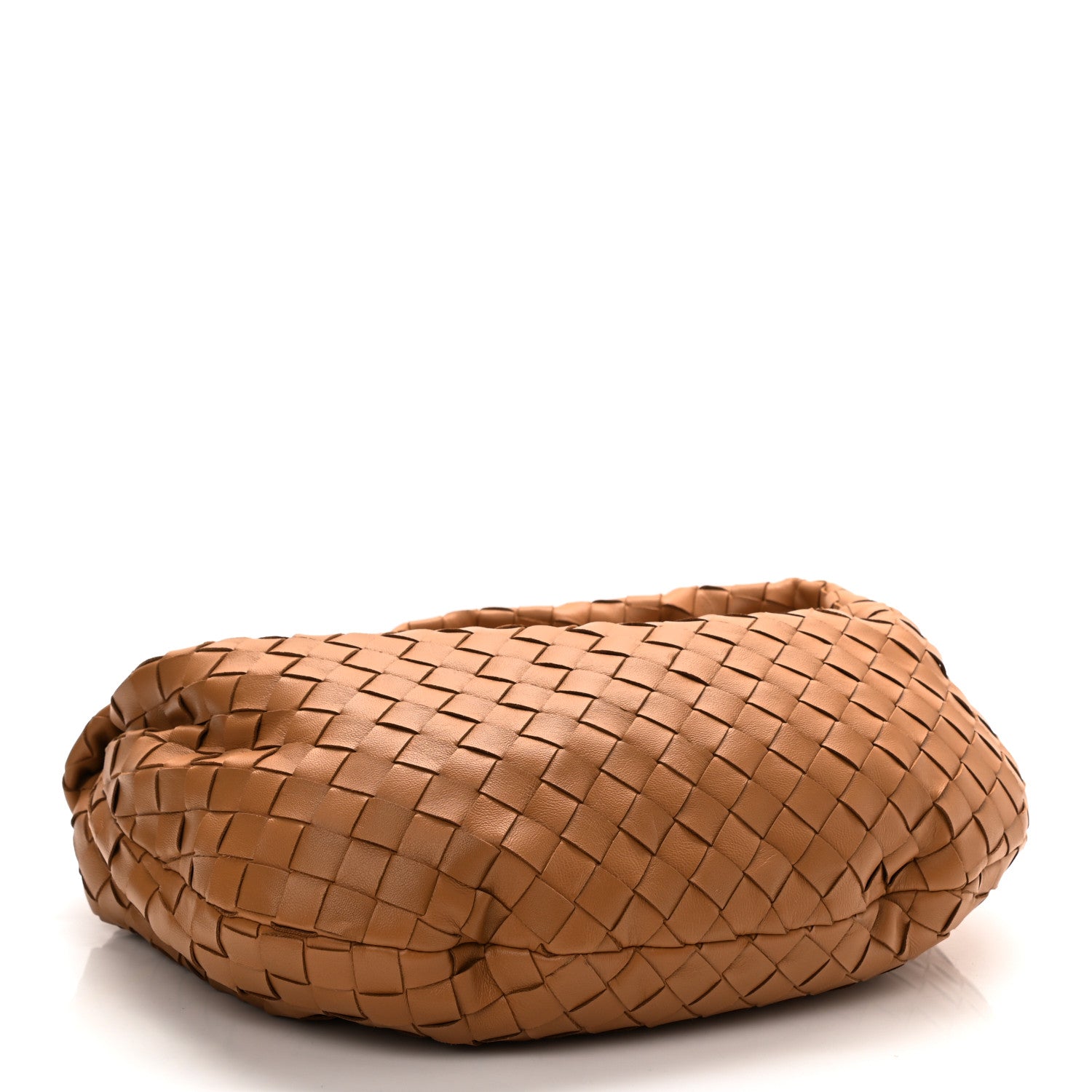 Bottega Veneta Nappa Intrecciato Teen Jodie Hobo Caramel 4 of 8