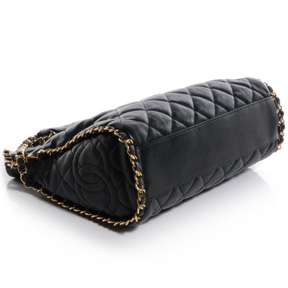 Chanel Calfskin Medium Chain Me Hobo Black 4 of 7