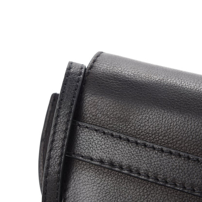 Loewe Grained Calfskin Mini Gate Western Crossbody Bag Black 7 of 10