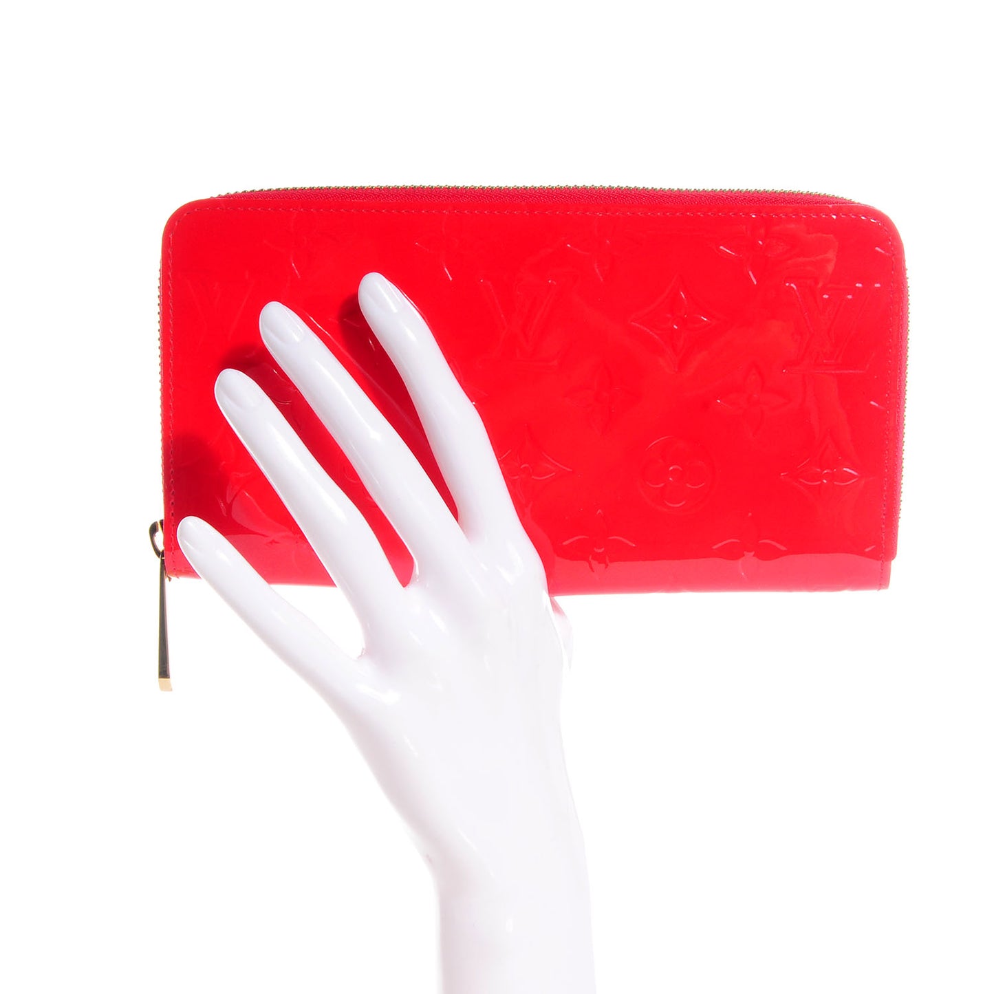 Vernis Zippy Wallet Rouge Grenadine
