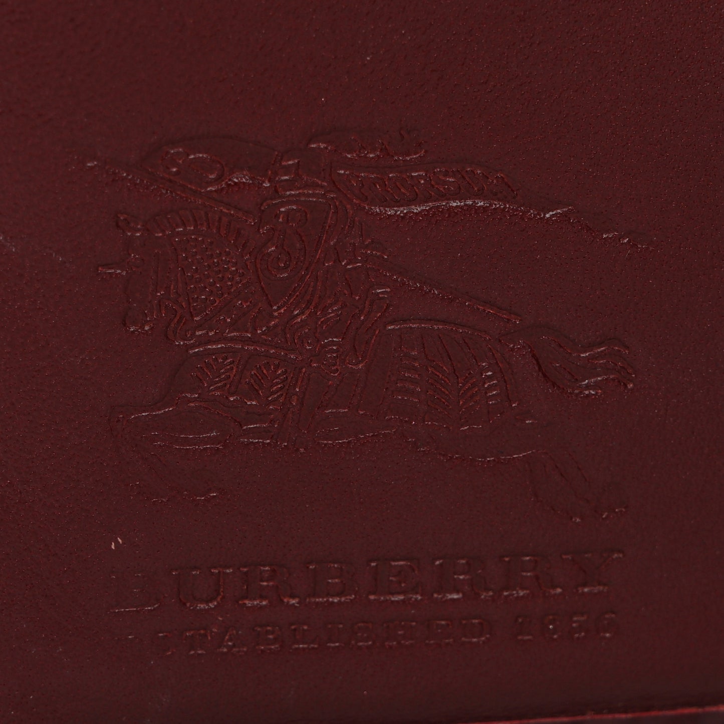 Supernova Check Constance Continental Wallet Dark Red