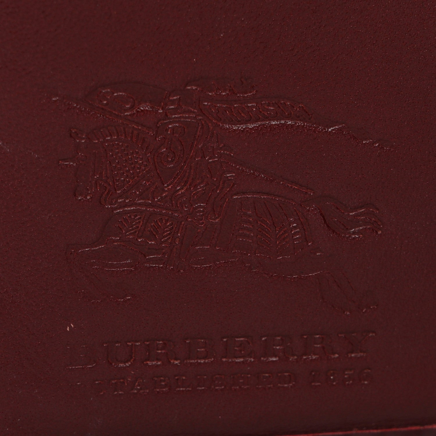Burberry Supernova Check Constance Continental Wallet Dark Red 6 of 12