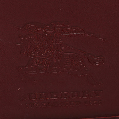 Burberry Supernova Check Constance Continental Wallet Dark Red 6 of 12