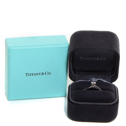 Tiffany Platinum .25 Carat Diamond Engagement Ring 6.25 6 of 6