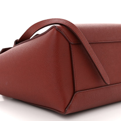 Celine Baby Grained Calfskin Micro Belt Bag Ruby 9 of 10