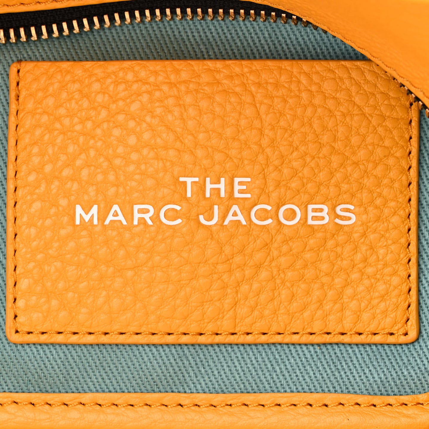 Grained Calfskin Small The Tote Bag Artisan Gold