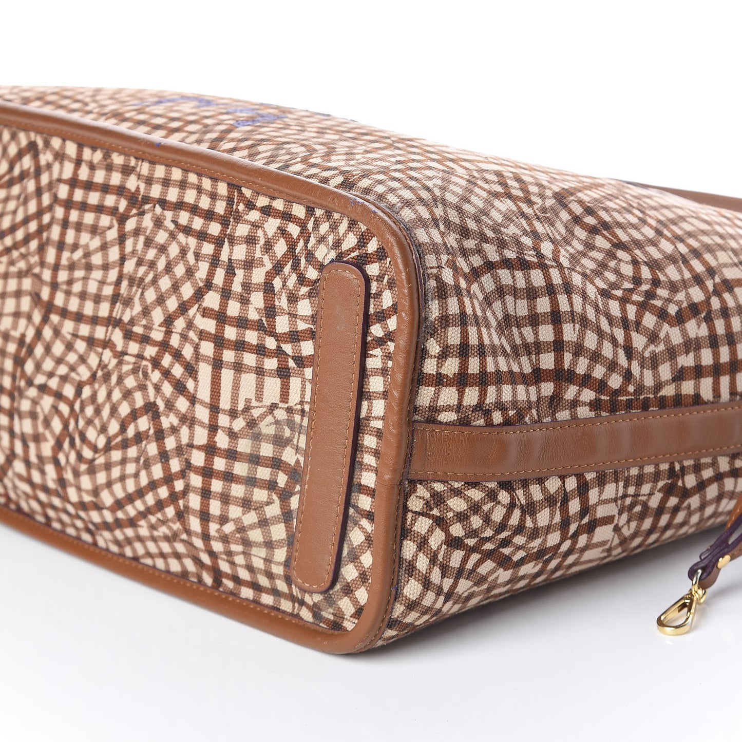 Visetos Medium Liz Reversible Shopper Tote Cognac