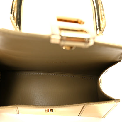 Balenciaga Metallic Calfskin Hourglass Top Handle Bag XS Gold 5 of 11