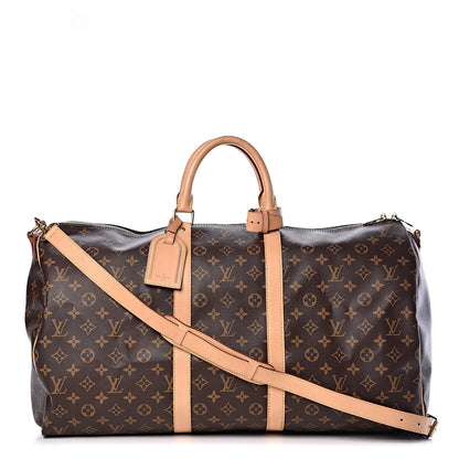 Louis Vuitton Monogram Keepall Bandouliere 55 1 of 15
