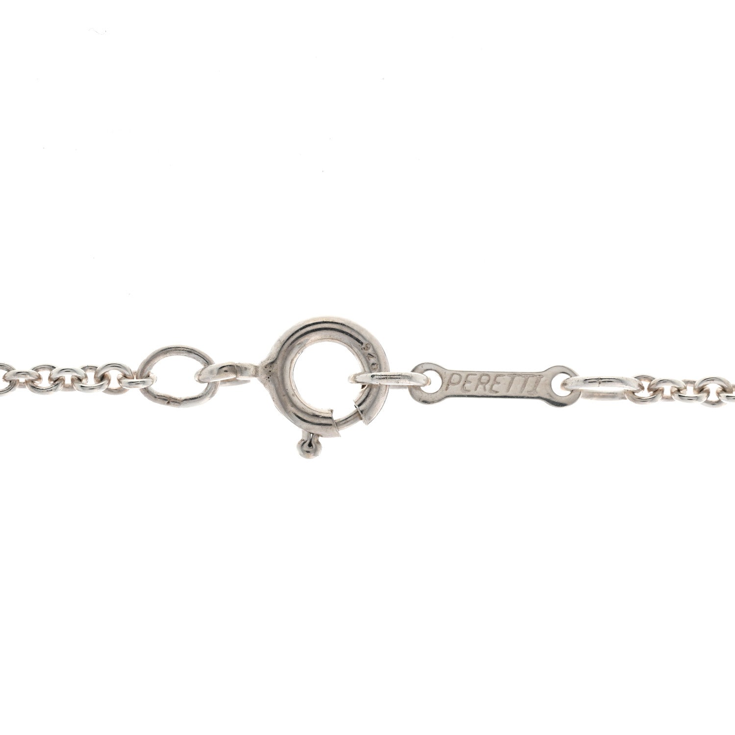 Tiffany Sterling Silver Elsa Peretti Five Bean Pendant Necklace 5 of 6
