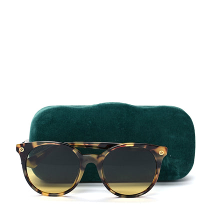 Gucci Round GG0091S Sunglasses Havana 8 of 8