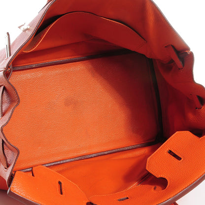 Hermes Togo Birkin 35 Orange 9 of 27