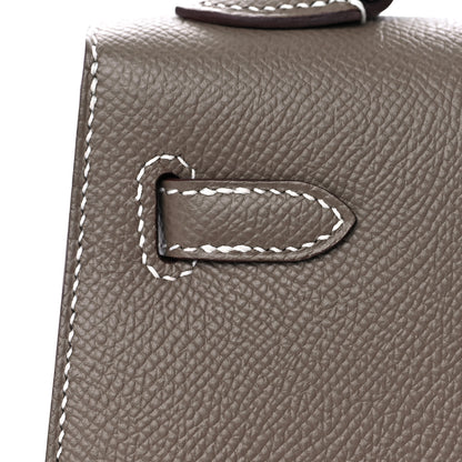 Hermes Epsom Kelly Sellier 25 Etoupe 13 of 38