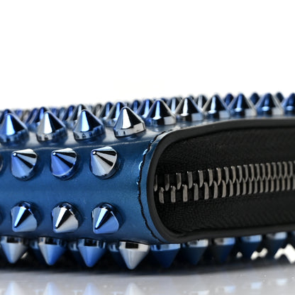 Christian Louboutin Patent Scarabe Spikes Panettone Zip Around Wallet Multicolor 8 of 8