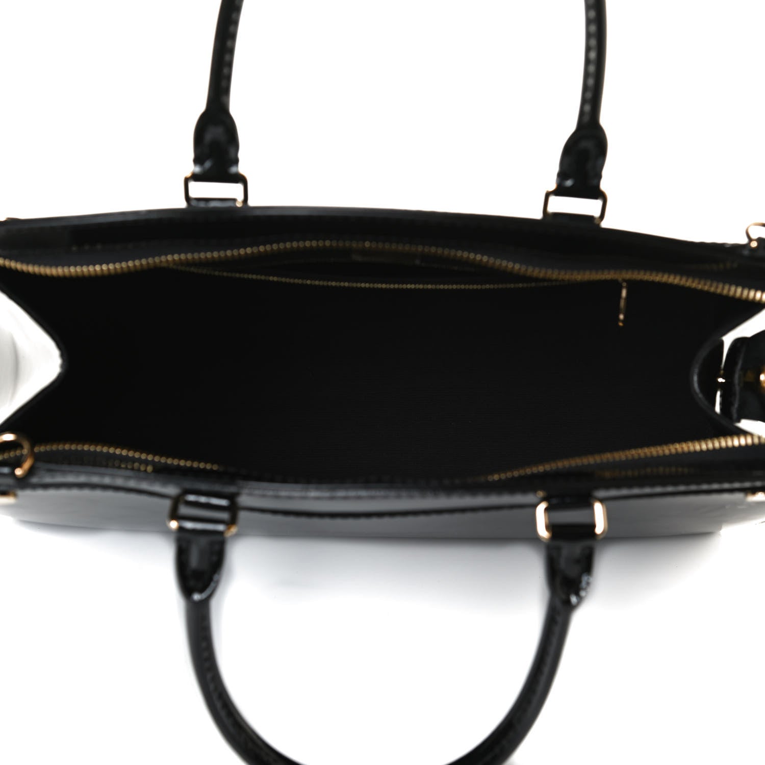 Louis Vuitton Vernis Brea MM Black 5 of 12