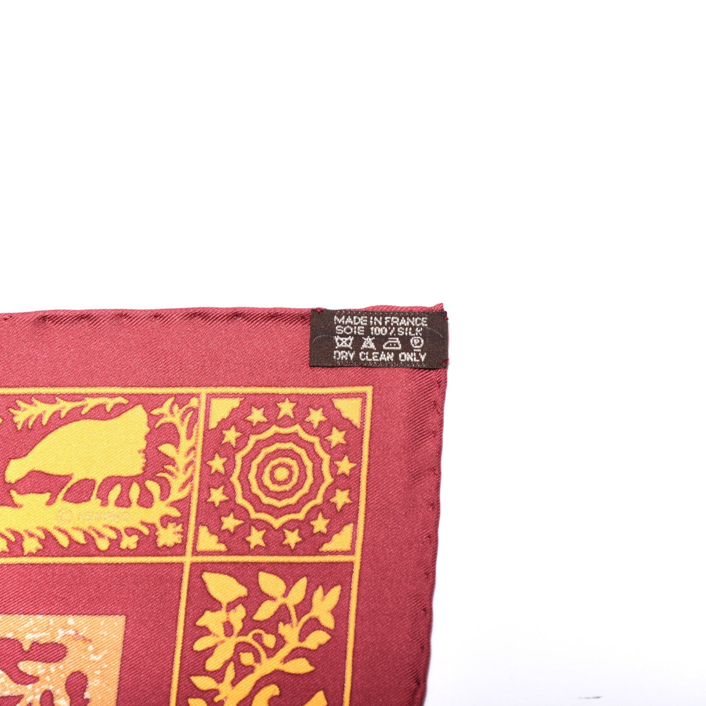 Silk Early America Pocket Square Scarf