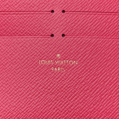 Louis Vuitton Calfskin Felicie Card Holder Insert Fuchsia 6 of 6