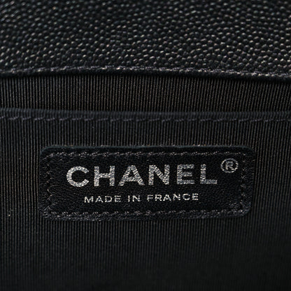 Chanel Caviar Quilted Medium Boy Flap So Black 6 of 11