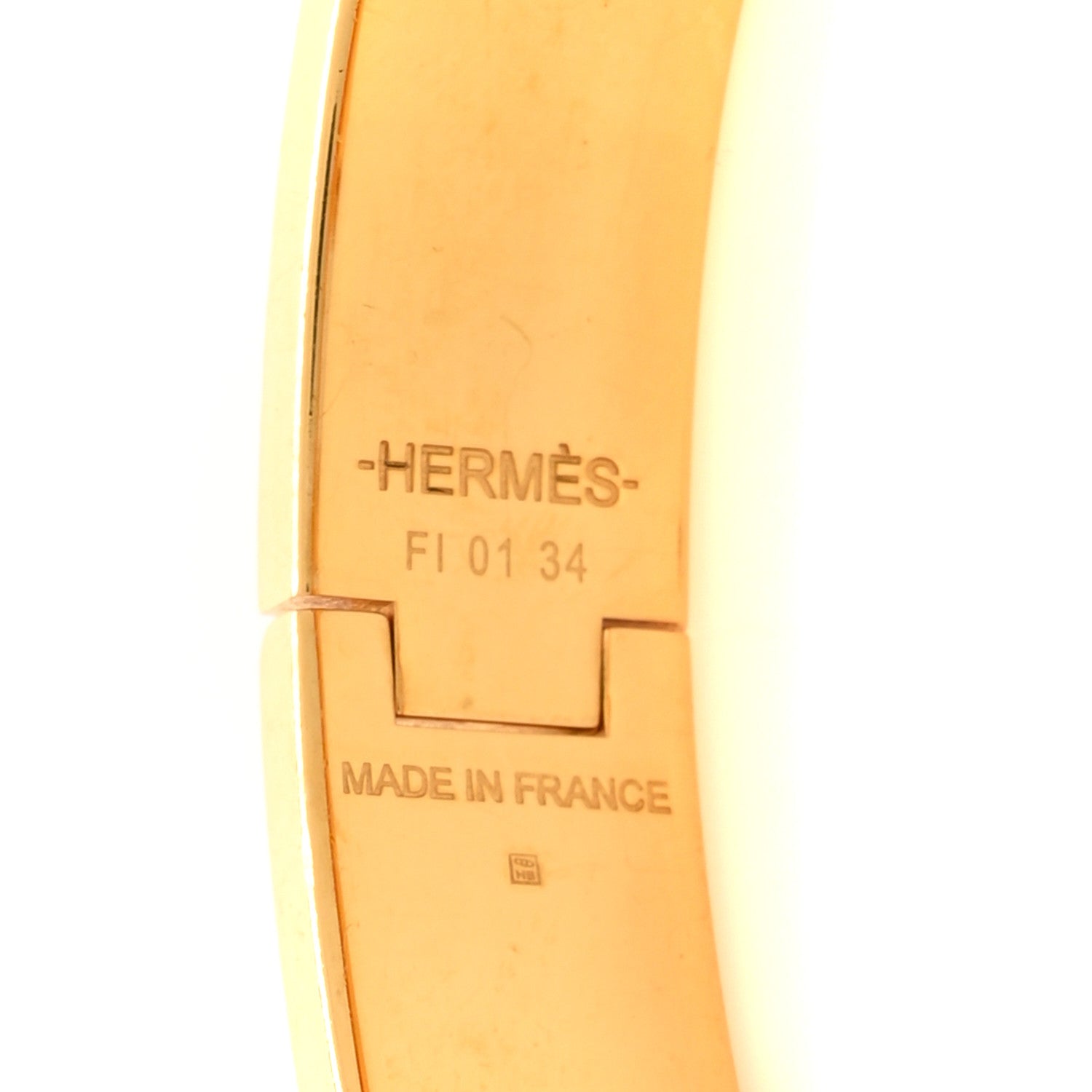Hermes Enamel Narrow Clic Clac H Bracelet PM Rose Dragee 4 of 5