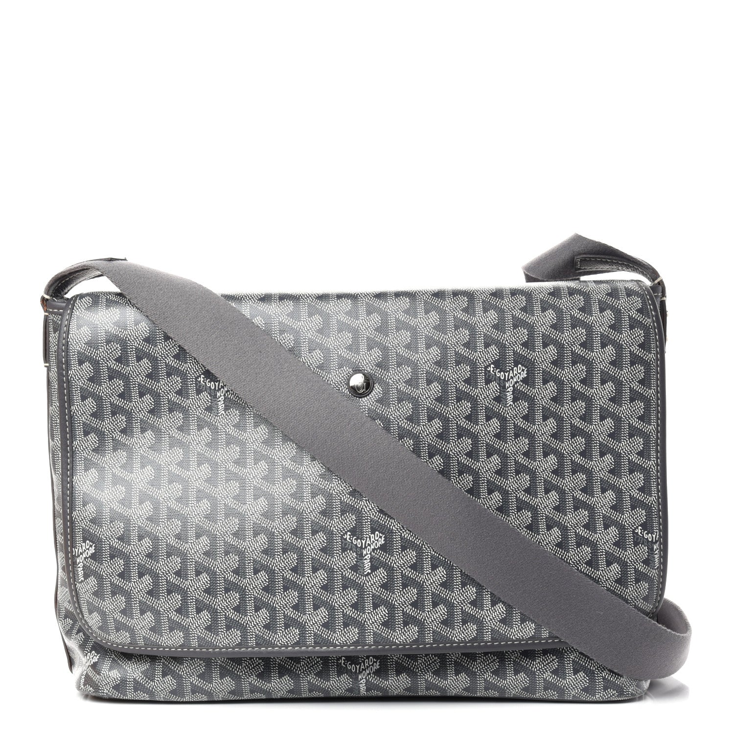 Goyard Goyardine Capetien Messenger Bag Grey 1 of 8