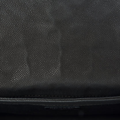 Chanel Iridescent Caviar Quilted Medium Lady Pearly Flap Black 11 of 11