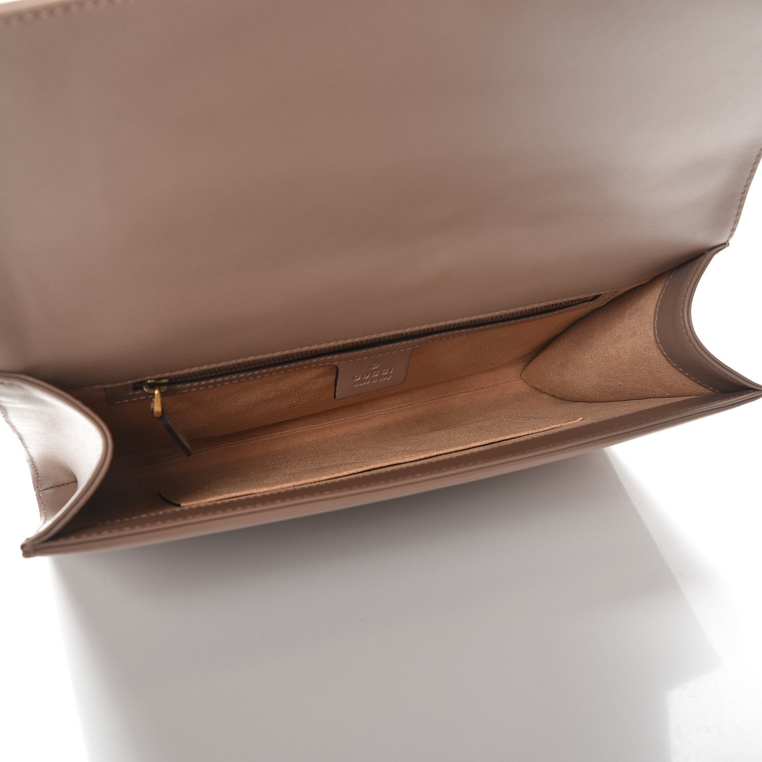 Gucci Calfskin Matelasse GG Marmont Clutch Porcelain Rose 5 of 7