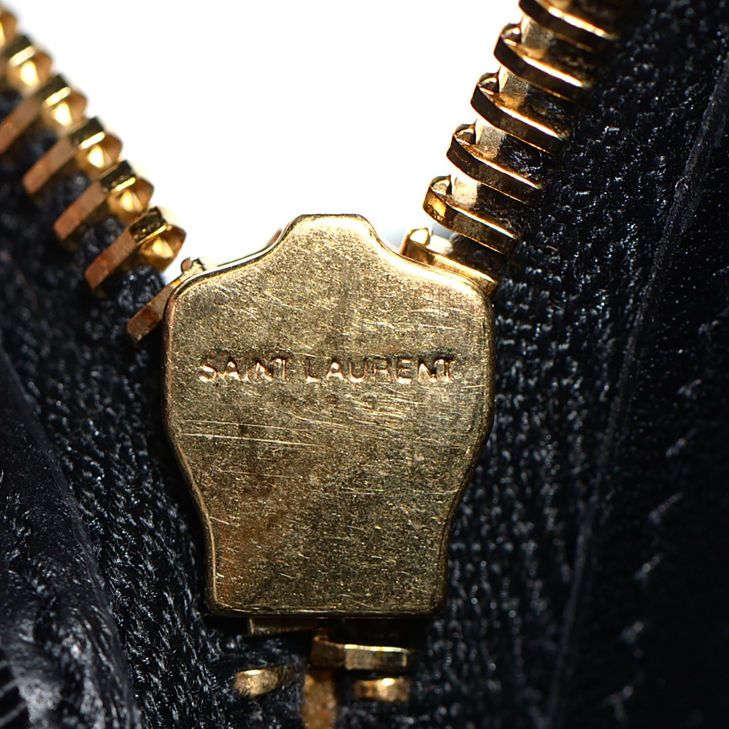 Saint Laurent Monogram Small Lipstick Print Leather Camera Bag Black 8 of 8