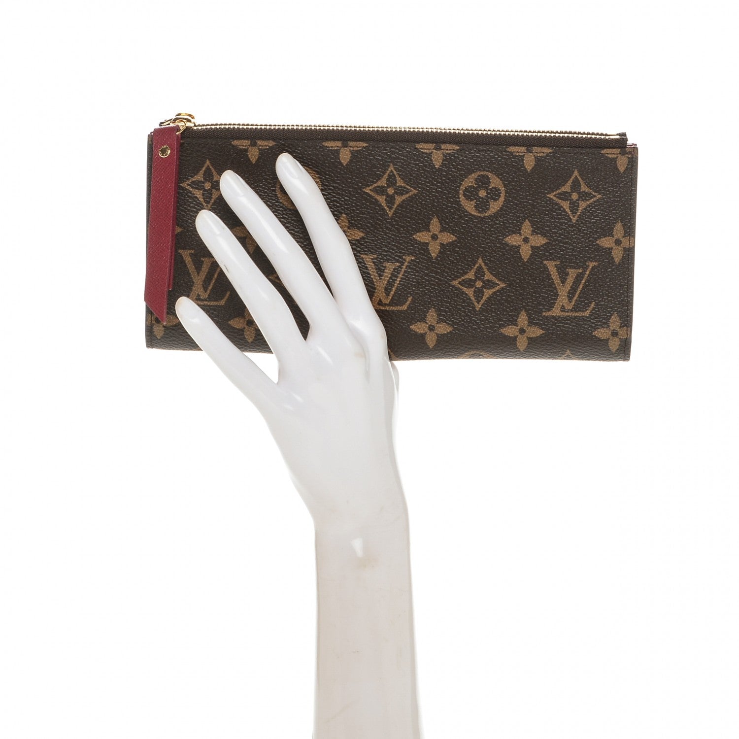 Louis Vuitton Monogram Adele Wallet Fuchsia 2 of 6
