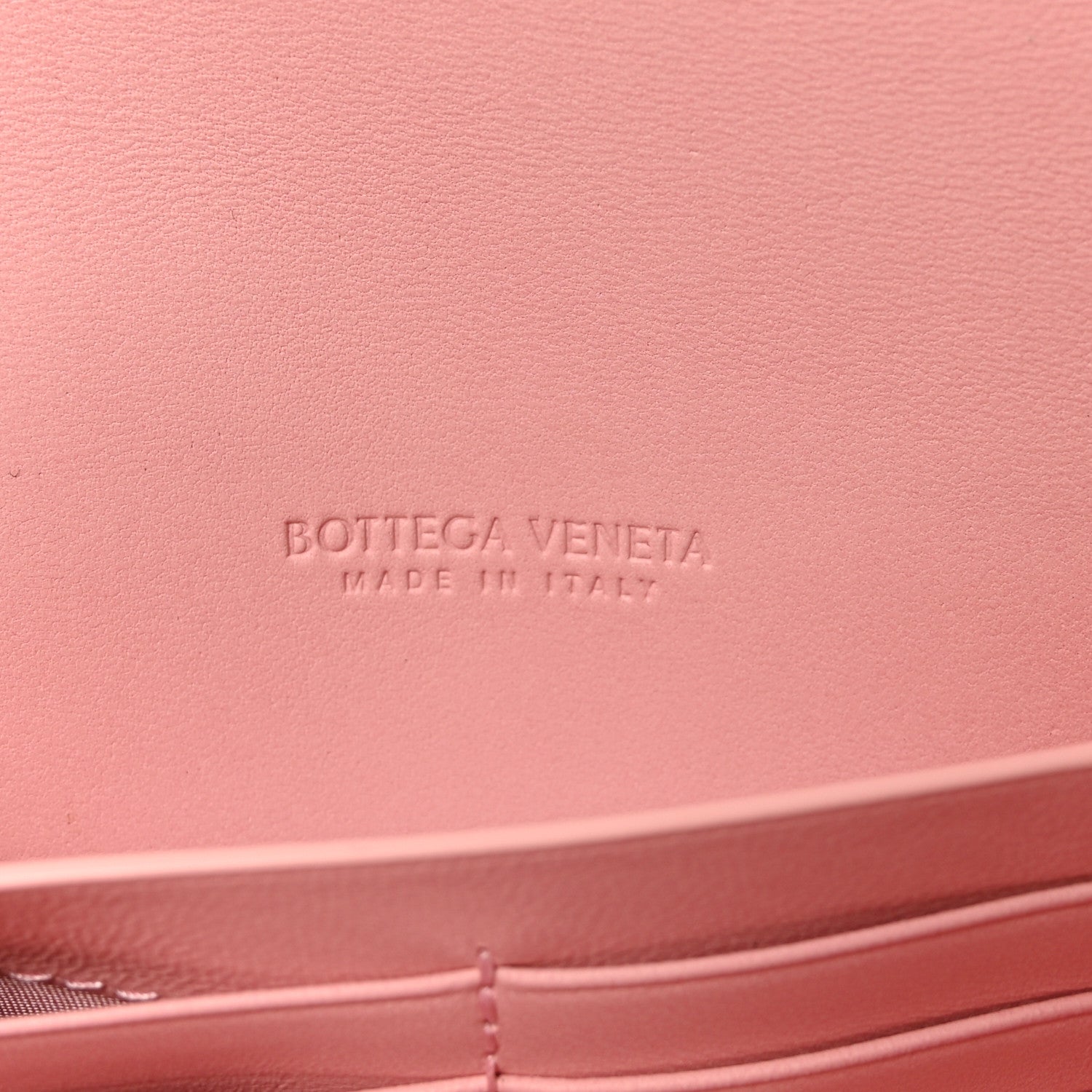 Bottega Veneta Nappa Crystal Long Andiamo Top Handle Clutch Rose 6 of 6