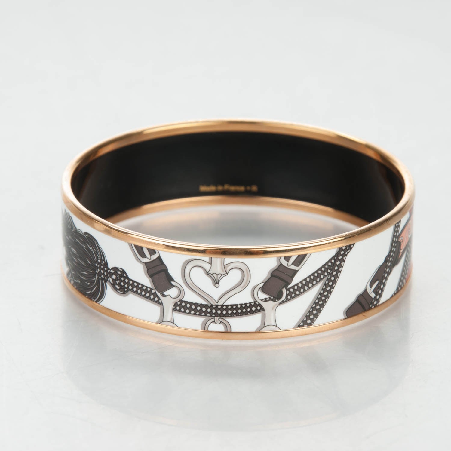 Hermes Enamel Printed Wide Festival des Amazones Bracelet 65 Collectionneur 3 of 6