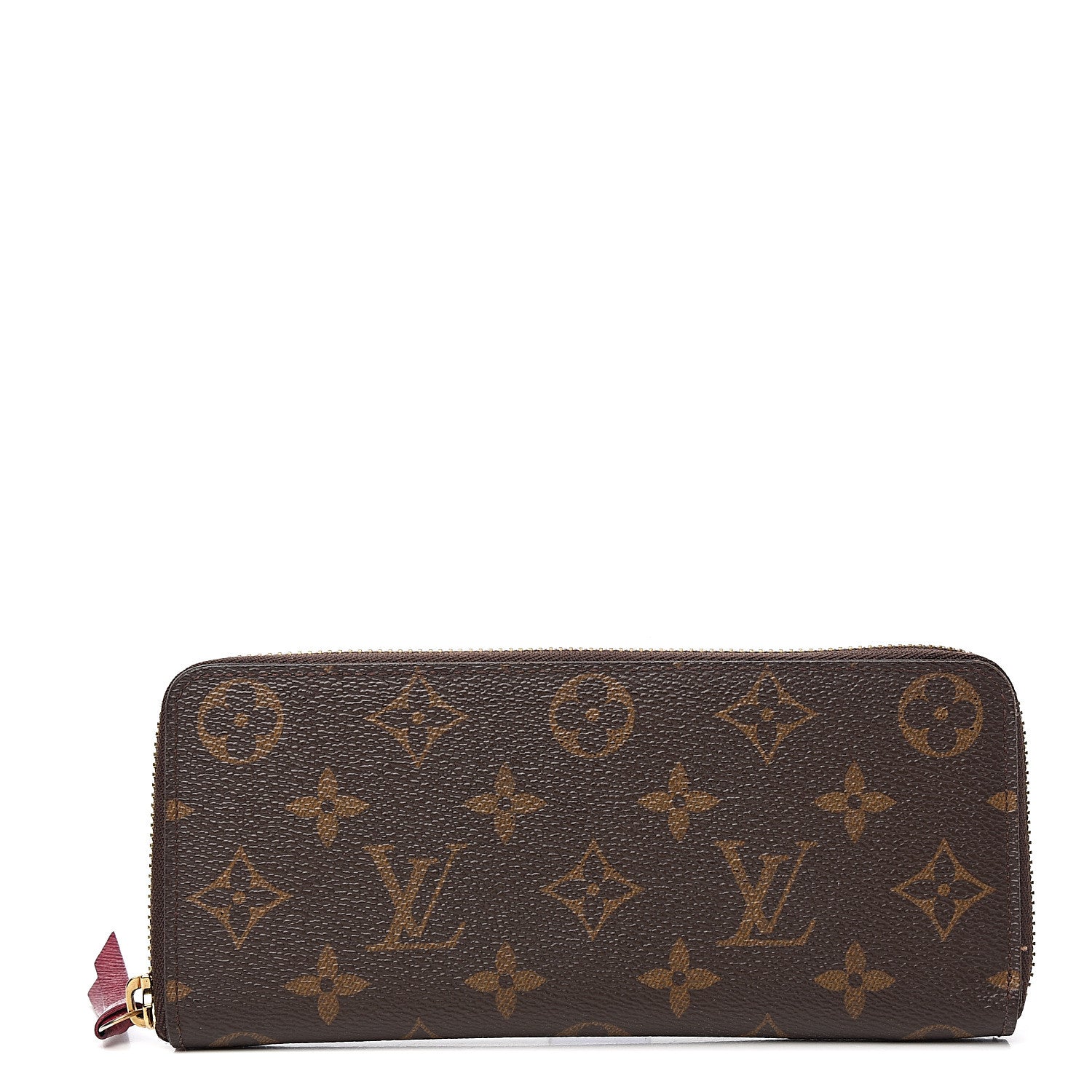 Louis Vuitton Monogram Clemence Wallet Fuchsia 1 of 6