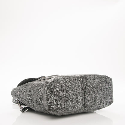 3.1 Phillip Lim 3.1 Textured Calfskin Large Pashli Satchel Black Cream 4 of 7