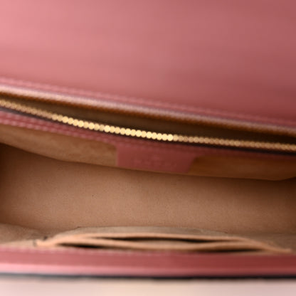 Gucci Guccissima Signature Medium Padlock Shoulder Bag Rose Baby Candy 5 of 12