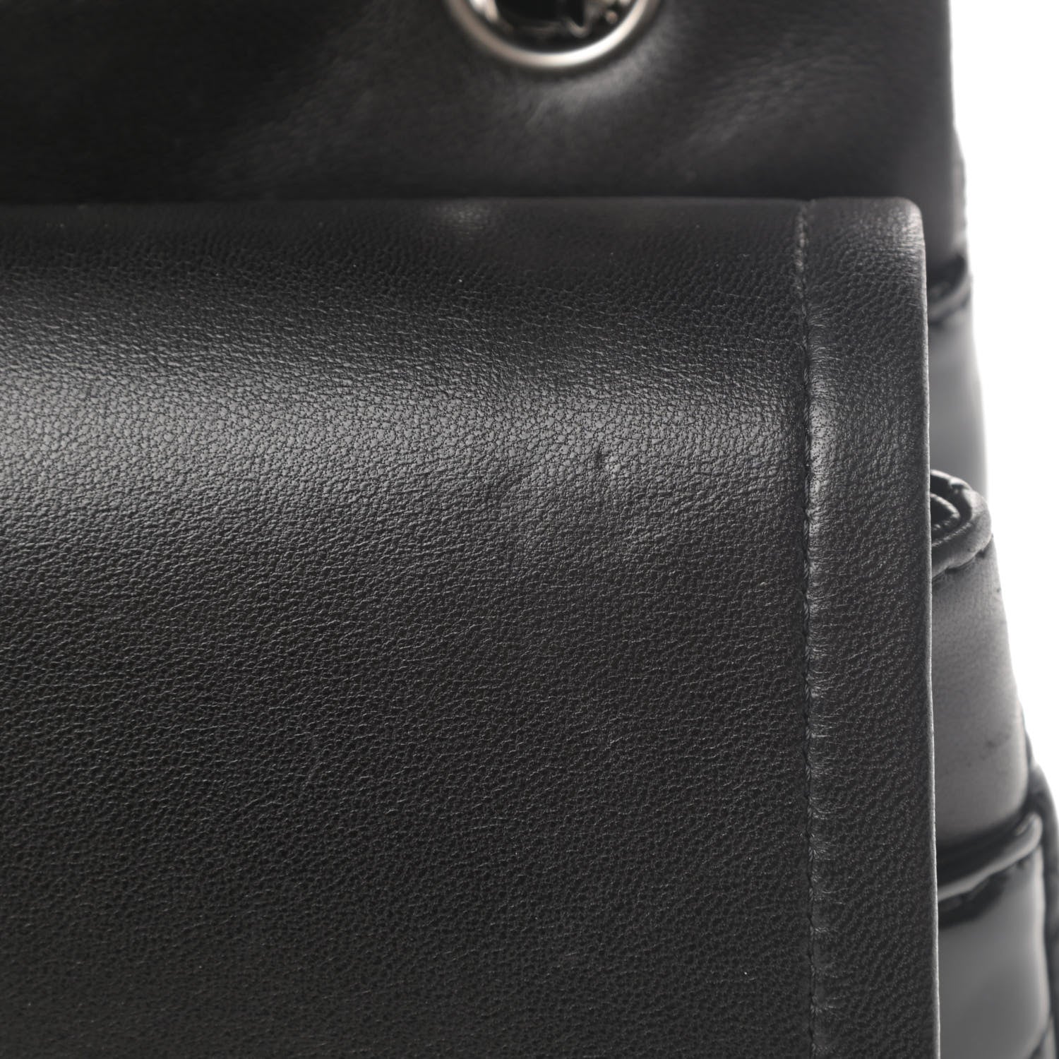 Chanel Patent Quilted Jumbo Double Flap Black 11 of 15