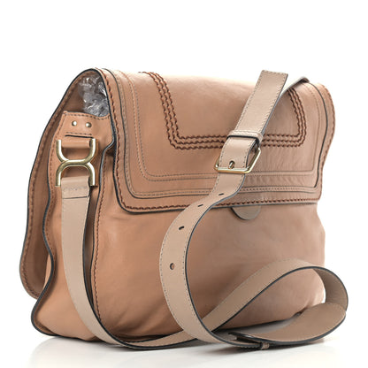 Chloe Calfskin Large Marcie Lock Messenger Armagnac 2 of 11