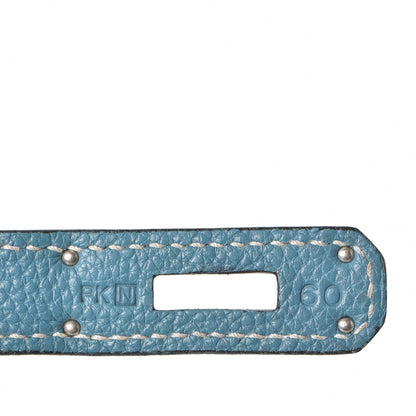 Hermes Togo Birkin 35 Blue Jean 25 of 38