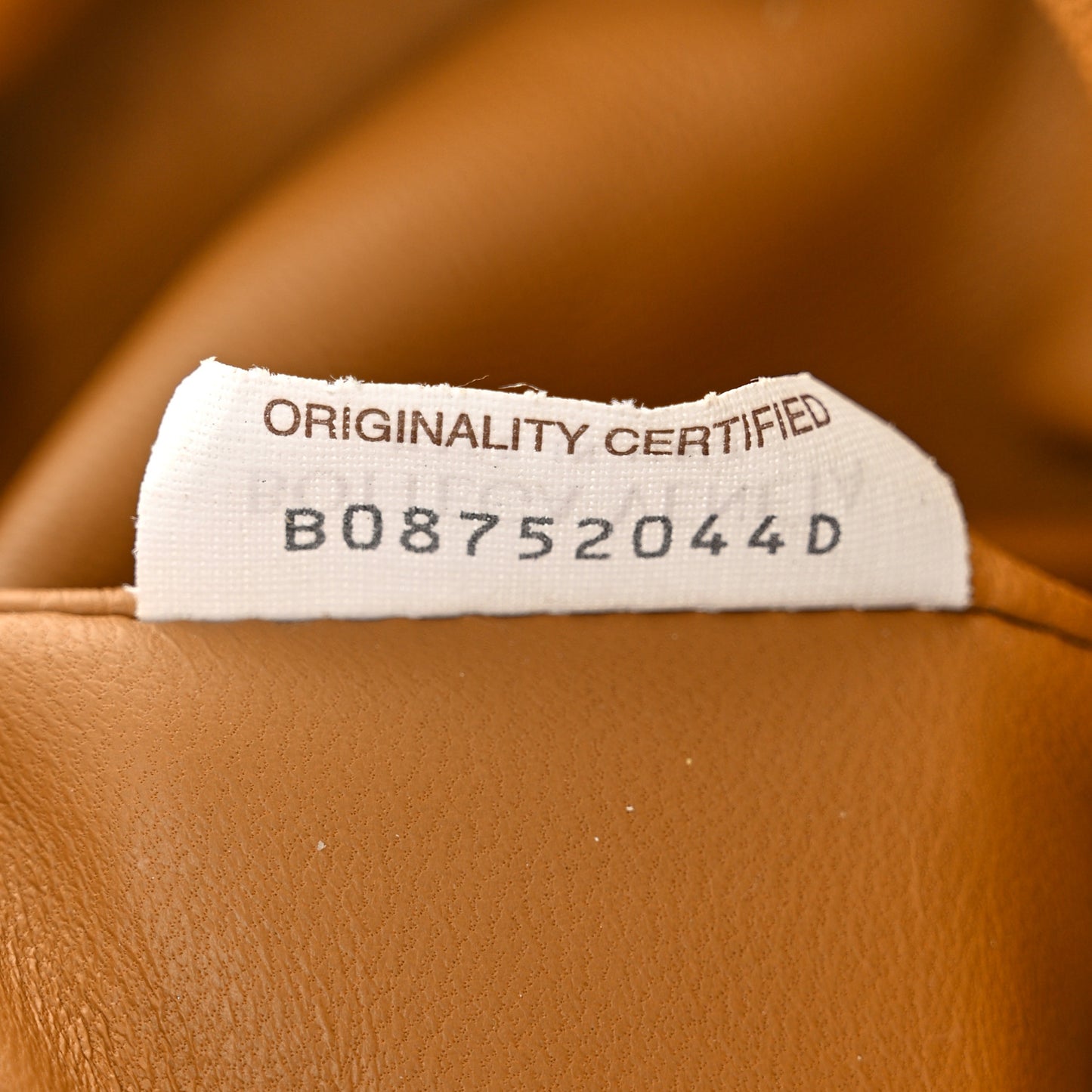 Nappa Maxi Intrecciato The Pouch Oversized Clutch Caramel