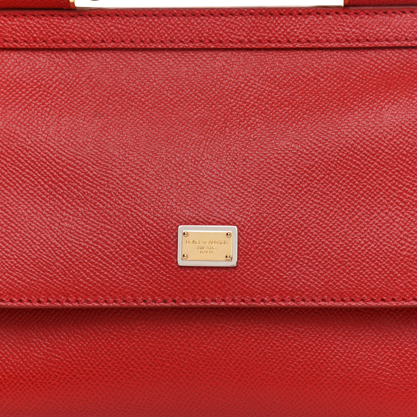 Dauphine Small Miss Sicily Satchel Red